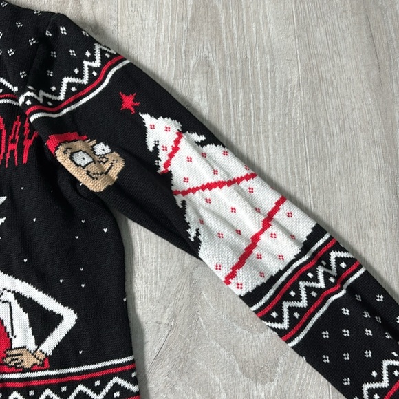 Rick and Morty Happy Human Holiday/Christmas Knit Ugly Sweater size L - Picture 4 of 7